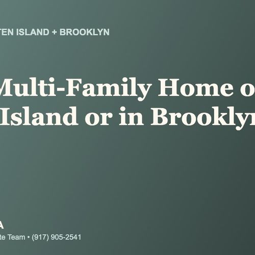 Should I Buy a Multi-Family Home on Staten Island or in Brooklyn in 2026?