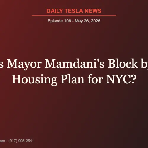 What Is Mayor Mamdani's Block by Block Housing Plan for NYC? | Daily Tesla News