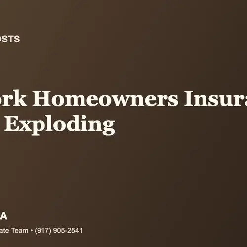 New York Homeowners Insurance Is Quietly Exploding